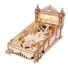 Máquina de pinball 3D de quebra-cabeça de madeira RoWood para adultos e adolescentes