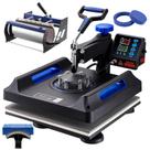 Máquina de prensa térmica VEVOR 5 em 1 com copo 900mL 15x15 cm