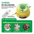 Máquina De Pular Corda Automática Controle 10 Modos Usb - ALTA PERFORMANCE - EMAGRECER - EXERCICIO