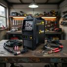 Maquina de Solda Aluminum Tig 3000 AC DC Bivolt Titanium Platina