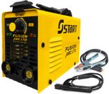 Máquina De Solda Inversora 170a Portatil Eletrodo 3.5mm Mma Tig 127/220v Com Acessórios Fusion Arc 170 Start