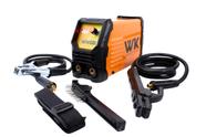 Máquina De Solda Inversora WK 260A Bivolt Profissional MMA TIG Lift Portátil com Acessórios Garantia