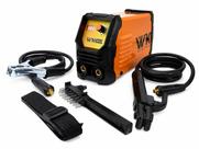 Máquina de Solda Inversora WK 300A Bivolt MMA TIG Lift Portátil com Acessórios
