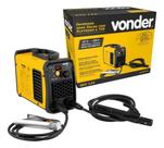 Máquina de solda Soldadora Vonder Eletrodo e TIG RIV 124 Display Digital Bivolt amarelo