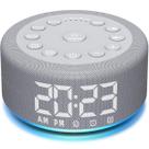 Máquina de som: despertador, luz noturna, ruído branco, 3 em 1 Máquina de som: despertador, luz noturna, ruído branco, 3 em 1