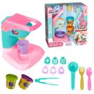 Máquina De Sorvete Infantil C/ Massinhas Coloridas Acessórios Educativos Criativos Brinquedo Interativo P/ Crianças