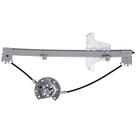 Maquina De Vidro Manual Dianteiro Fox 4p 2003 2009 Nk-540529