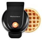 Máquina de waffles Elite Gourmet EWM013B elétrica antiaderente preta Máquina de waffles Elite Gourmet EWM013B elétrica antiaderente preta