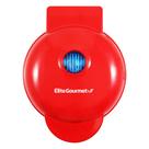 Máquina de waffles Elite Gourmet EWM015R antiaderente 11 cm vermelha