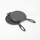 Máquina de waffles HAWOK em ferro fundido para viagem de acampamento
