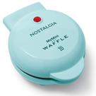 Máquina de Waffles Nostalgia MyMini Personal Elétrica - 5 Polegadas - Aqua