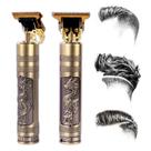 Máquina Elétrica de Cortar Cabelo Acabamento Detalhe Barba Pelos Corpo Dragon