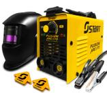 Maquina Inversora De Solda Mma Tig 170a Bivolt + Mascara + Esquadros