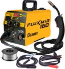 Máquina Inversora De Solda Multiprocessos 160a Digital 3 Em 1 Mig Tig Lift Mma Sem Gás Fluxmig 160