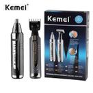 Máquina Kemei-6511 6511- Aparelho 2 Em 1 Nariz Barba Bigode