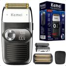 Maquina Kemei Km 2026 Recarga Rápida Alta Potência USB