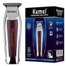 Maquina Kemei KM-9164 Aço Inox Para Cabelo