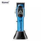 Máquina Kemei Profissional Sem Fio Km1763 Azul Máquina Kemei Profissional Sem Fio Km1763 Azul