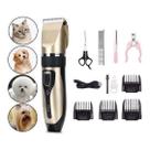 Máquina Kit De Corte Tosa Aparador Pet Dog Gatos Hair Clipper Machine Sem Fio Maquininha Silenciosa