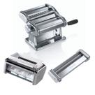 Máquina Macarrao Marcato Italiana Pasta Set 5 Tipos de Massa Lasanha Fettuccine Tagliolini Ravioli Spaghetti