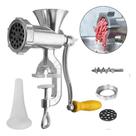 Maquina Moedor De Carne Linguiça Triturador Manual Embutido