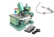 Maquina Overloque Butterfly +Led+pedal Eletrônico-110v