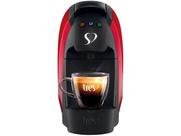 Máquina para Café Espresso 3 Corações Luna Vermelha 127 V