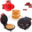 Máquina Para Fazer Waffle Pequena Portátil 110v mini lanche