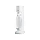Máquina para gaseificar água em plástico Sodastream Gaia branca com cilindro e garrafa de 1 litro