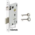 Máquina Porta Interna 1851 Avulsa 55mm Imab Inox Polido Máquina Porta Interna 1851 Avulsa 55mm Imab Inox Polido