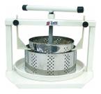 Maquina Prensa Para Queijos Zatti 2 Formas Inox Redondas 500g E 1kg Maquina Prensa Para Queijos Zatti 2 Formas Inox Redondas 500g E 1kg