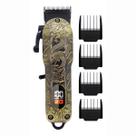 Máquina Profissional Cortar Cabelo Aparador USB Bivolt