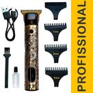 Maquina Profissional Cortes Pezinho Barba Corpo Perfeito em Qualquer Lugar Sem fio BIVOLT