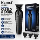 Maquina Profissional de Cortar Cabelo Barbeador Aparador de Pelos Sem Fio Recarregável