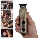 Máquina Profissional Sem Fio com Display LED, 4 Pentes e Carregamento USB MAG030HOMEM
