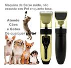 Máquina Tosar Cachorros Cães Recarregável Profissional Pet