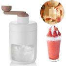 Máquina Triturador de Gelo Com Manivela Moedor Cortador Raspadinha de Gelo Multiuso Para Drinks Bebidas Geladas
