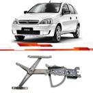 Maquina Vidro Elétrica Dianteira Ld Corsa G2 4P Até 2012 Montana G1 Até 2010 Sem Motor Fixaçao Mabuchi 10 Dentes