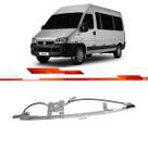 Maquina Vidro Elétrica Dianteira Ld Ducato Boxer 1998 Em Diante Jumper 2006 Em Diante Sem Motor Fix Mabuchi