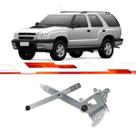 Maquina Vidro Elétrica Dianteira Le S10 Blazer Até 2012 Sem Motor Fix Mabuchi