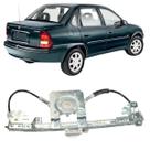 Maquina Vidro Elétrica Traseira Ld Classic G1 G2 2004 Em Diante Corsa 1997 Até 2002 4P Sem Motor Fix Mabuchi