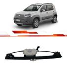 Maquina Vidro Elétrico Dianteira Ld Novo Uno 4P 2010 Em Diante Sem Motor Fix Mabuchi