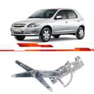 Máquina Vidro Elétrico Dianteira Le Celta G1 G2 2000 Em Diante Prisma G2 2006 Até 2013 Sem Motor Fixaçao Referencia