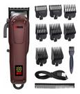 Maquina Wmark Cortar Cabelo Ng1001 Profissional Vermelho Maquina Wmark Cortar Cabelo Ng1001 Profissional Vermelho