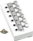 Máquinas de afinação de guitarra Fender 70s F Style Chrome, conjunto de 6