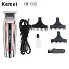 Maquininha de barba e cabelo Bivolt Kemei KM-032 Recarregável Profissional