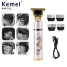 Maquininha Sem Fio Kemei KM-762 , Compacta e Potente