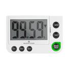 Maratona de temporizador digital de 100 minutos com alarme branco