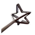 Marca De Gado para bovinos equinos - Estrela - Aço Inox 7 Cm Marca De Gado para bovinos equinos - Estrela - Aço Inox 7 Cm