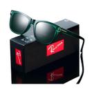 Marca de luxo designer uv400 óculos moda quadrado polarizado óculos de sol homem